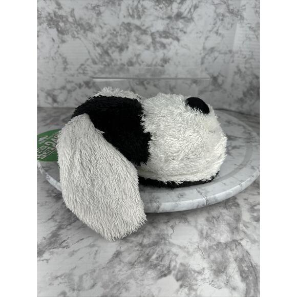 Vintage Plush White & Black Dog Head Case 24 CD DVD Holder Zipper by Head Case - Picture 2 of 11